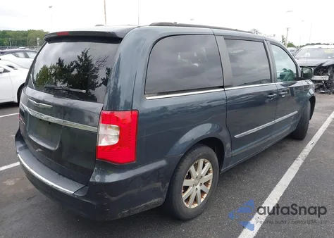 2014 Chrysler Town & Country Touring из США, поврежденный, VIN 2C4RC1BG1ER268955